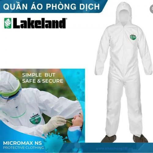 Bộ quần áo bảo hộ chống dịch Lakeland Micromax NS EMN428