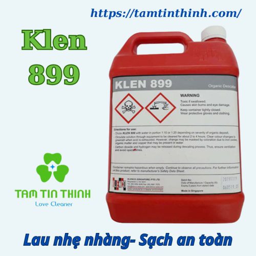 hóa chất tẩy cặn hữu cơ len 899