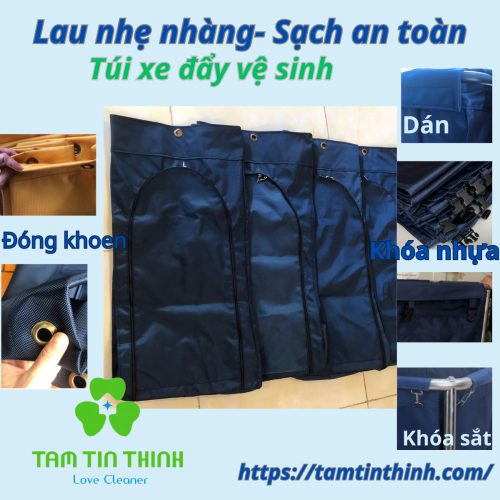 Túi xe đẩy vệ sinh