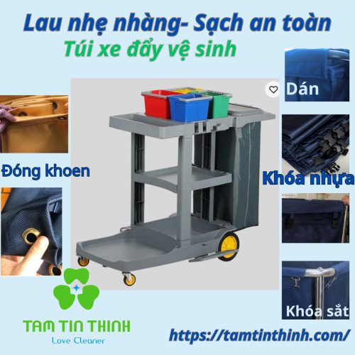 Túi xe đẩy vệ sinh