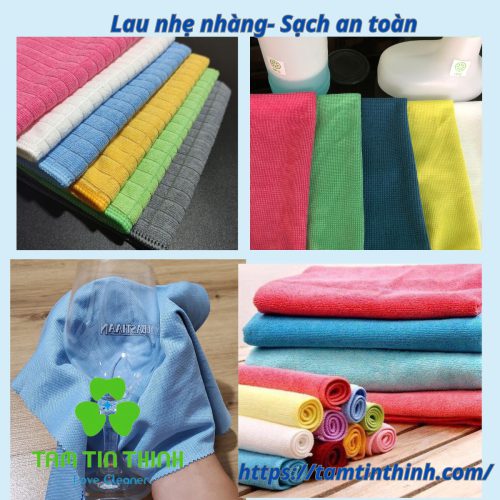 khăn lau đa năng Microfiber