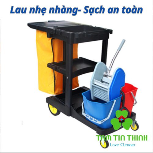 Xe đẩy dọn vệ sinh D1-11-1C