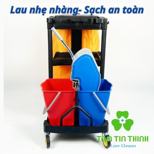 Xe đẩy dọn vệ sinh D1-11-1C