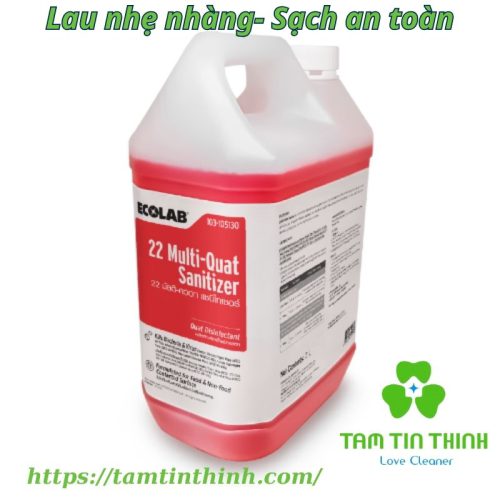 Chất khử trùng sát khuẩn 22 Multi Quat Santizier (Ecolab)