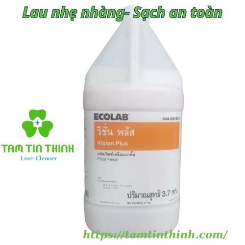 Chất phủ bóng sàn Ecolab Vision Plus 1 GAL