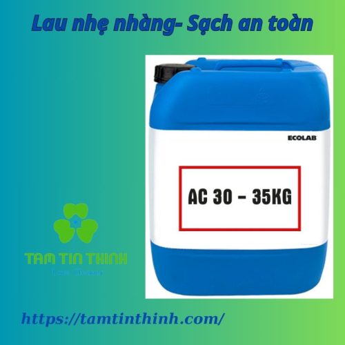 Chất tẩy rửa cáu cặn Ecolab AC30 can 35Kg