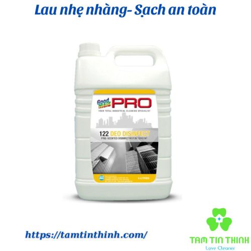 Chất tẩy rửa có tính sát khuẩn hương gỗ thông 122 DEO DISINFECT