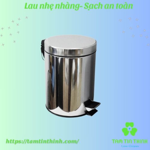 Thùng rác đạp chân 12L