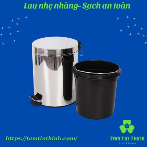 Thùng rác đạp chân 3L