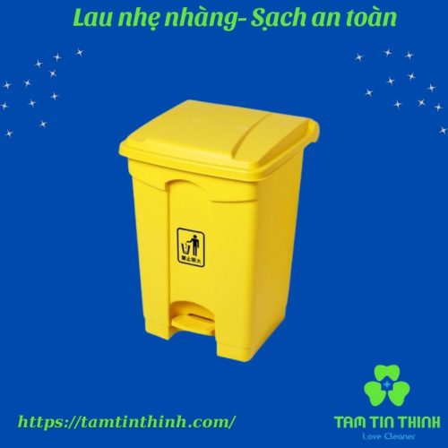 Thùng rác nhựa đạp chân BAIYUN 100L