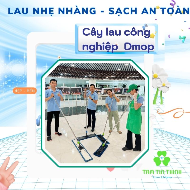 Cây lau nhà công nghiệp Dmop