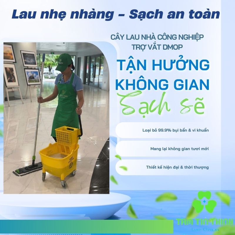 Cây Lau Nhà Công Nghiệp Trợ Vắt Dmop: Đối Tác Đắc Lực Cho Công Việc Vệ Sinh Chuyên Nghiệp