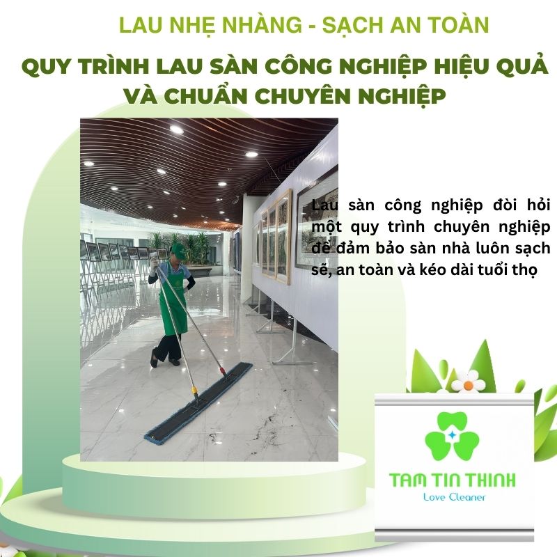 6 điểm chú ý khi lau sàn