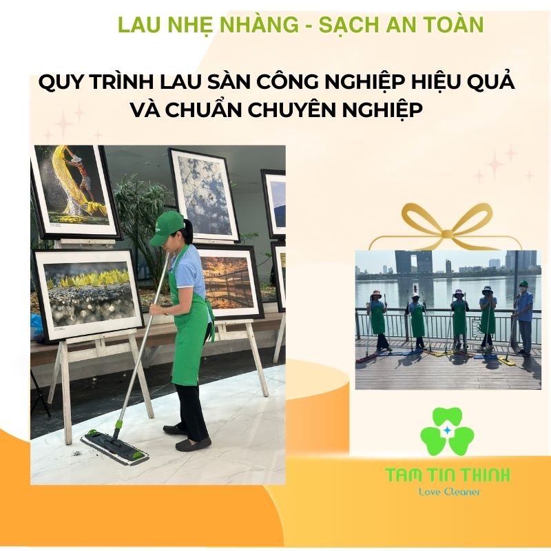 6 điểm chú ý khi lau sàn