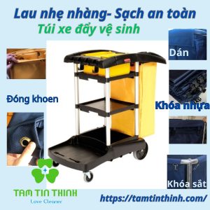 Túi xe đẩy vệ sinh
